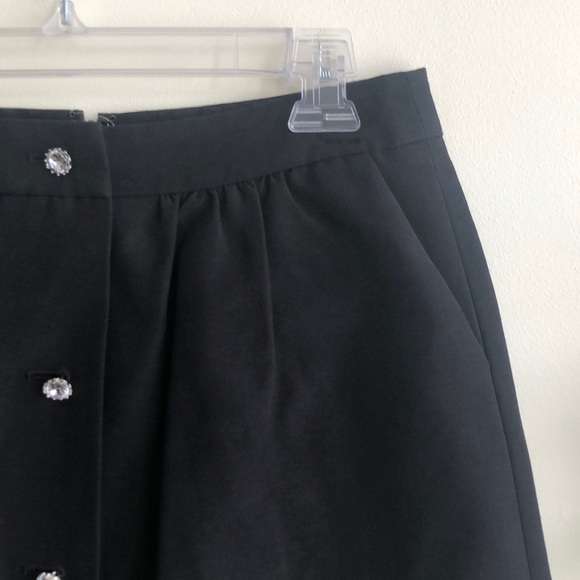 Talbots Button Front Skirt - Picture 2 of 2